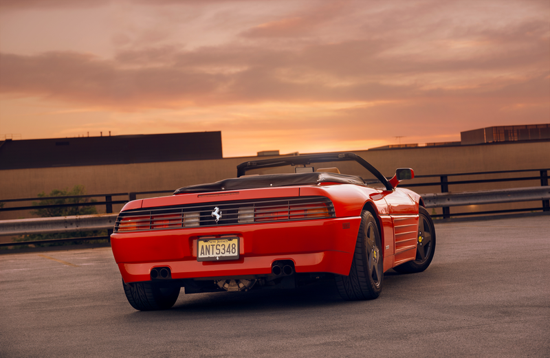Illustration for article titled Your Ridiculously Awesome Ferrari 348 Spider Wallpaper Is Here